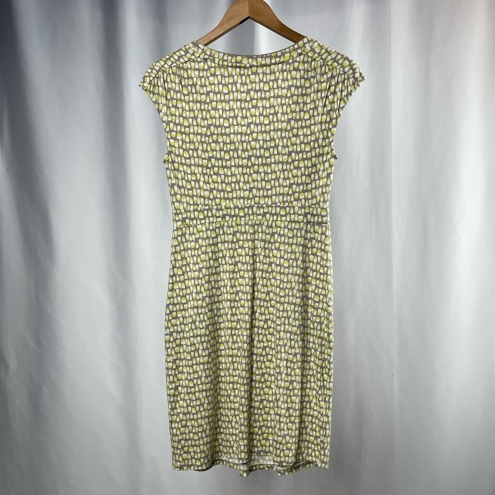 Boden Casual Short Sleeve Weekend Jersey Dress in Grey‎ Green Size 6 Regular - Picture 6 of 6
